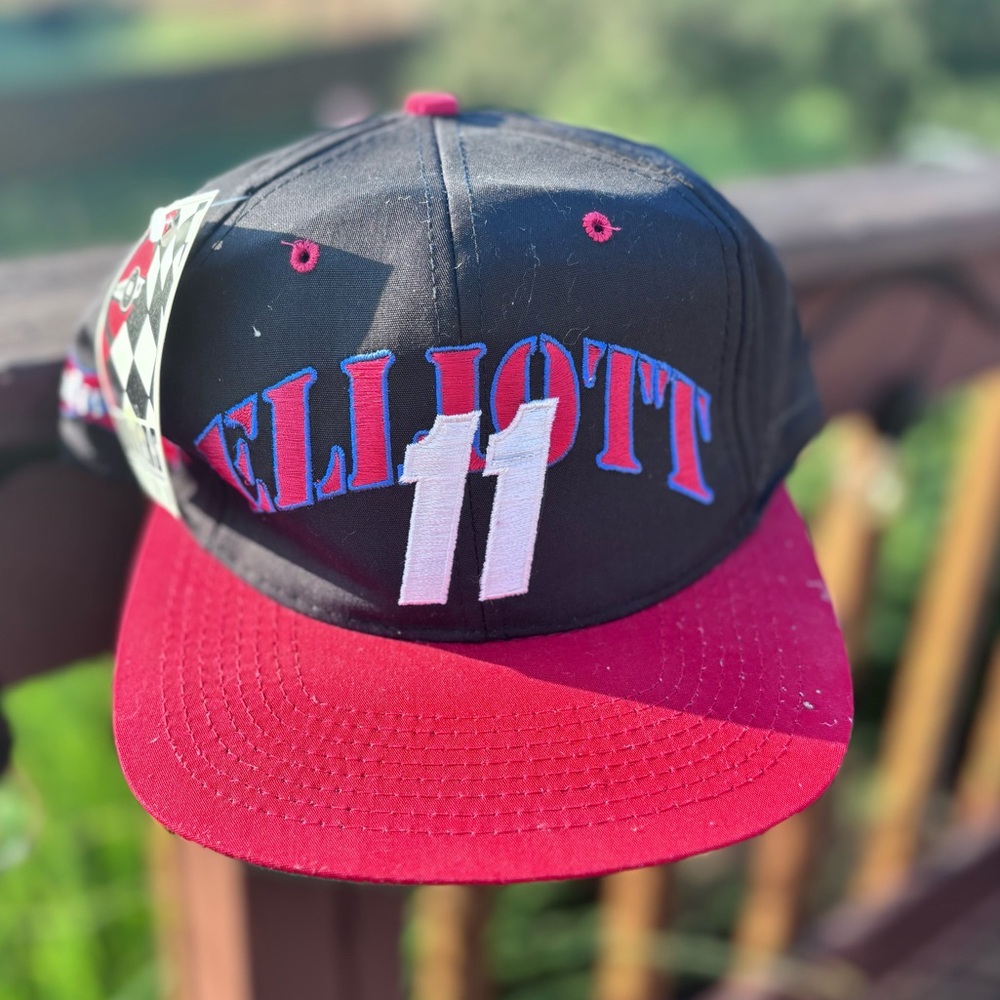 Nascar Bill Elliott #11 Logo 7 Drivers Club Budweiser Racing Team Ball Hat Cap